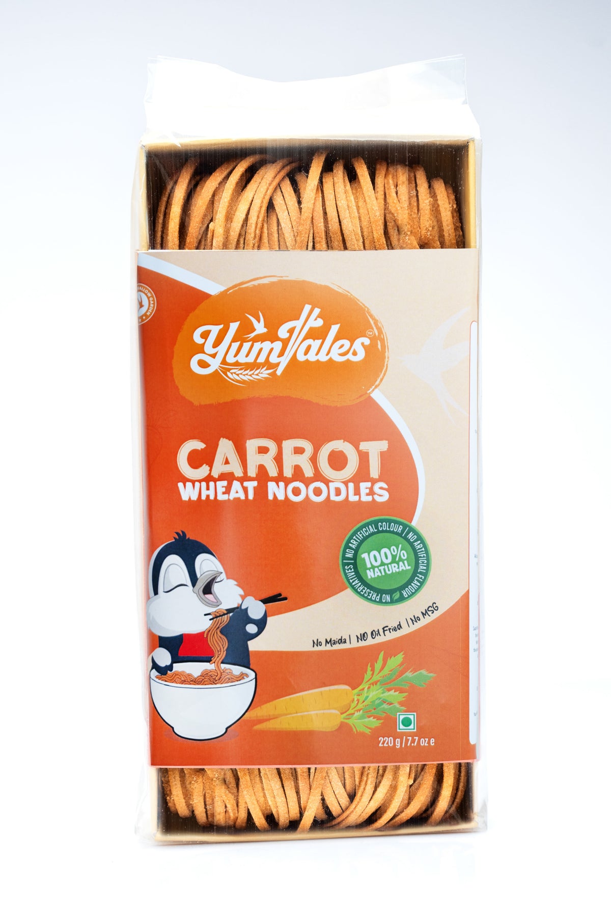 Carrot Wheat Noodles