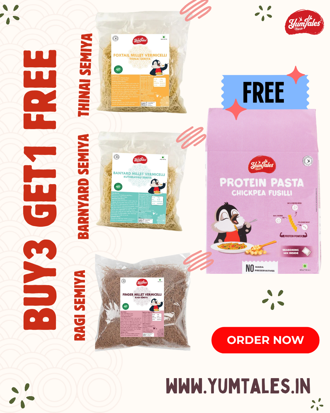 Semiya combo 1 pasta free